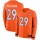 Men's Broncos #29 Bryce Callahan Orange Team Color Men's Stitched NFL Limited Therma Long Sleeve Jersey