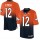 Nike Broncos #12 Paxton Lynch Orange/Navy Blue Men's Stitched NFL Elite Fadeaway Fashion Jersey