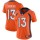 Women's Broncos #13 Trevor Siemian Orange Team Color Stitched NFL Vapor Untouchable Limited Jersey