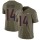 Nike Broncos #14 Courtland Sutton Olive Men's Stitched NFL Limited 2017 Salute To Service Jersey