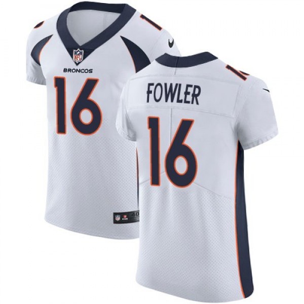 Nike Broncos #16 Bennie Fowler White Men's Stitched NFL Vapor Untouchable Elite Jersey