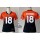 Women's Broncos #18 Peyton Manning Orange Blue Super Bowl XLVIII Stitched NFL Elite Fadeaway Jersey
