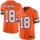 Nike Broncos #18 Peyton Manning Orange Men's Stitched NFL Limited Rush Jersey