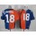 Nike Broncos #18 Peyton Manning Orange/Royal Blue Men's Stitched NFL Elite Split Colts Jersey