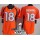 Women's Broncos #18 Peyton Manning Orange Team Color Super Bowl XLVIII Stitched NFL New Elite Jersey