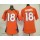 Women's Broncos #18 Peyton Manning Orange Team Color Stitched NFL Elite Jersey