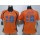 Women's Broncos #18 Peyton Manning Orange Team Color Stitched NFL Elite Strobe Jersey