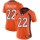 Women's Broncos #22 C.J. Anderson Orange Team Color Stitched NFL Vapor Untouchable Limited Jersey