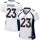 Women's Broncos #23 Devontae Booker White Stitched NFL New Elite Jersey