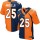 Nike Broncos #25 Chris Harris Jr Orange/Navy Blue Men's Stitched NFL Elite Split Jersey