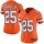 Women's Broncos #25 Chris Harris Jr Orange Stitched NFL Limited Rush Jersey