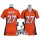 Women's Broncos #27 Knowshon Moreno Orange Team Color Super Bowl XLVIII Stitched NFL Elite Jersey