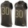 Nike Broncos #30 Terrell Davis Green Men's Stitched NFL Limited Salute To Service Tank Top Jersey