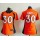 Women's Broncos #30 Terrell Davis Orange Team Color Stitched NFL New Elite Jersey