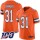 Nike Broncos #31 Justin Simmons Orange Men's Stitched NFL Limited Rush 100th Season Jersey