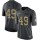 Nike Broncos #49 Dennis Smith Black Men's Stitched NFL Limited 2016 Salute to Service Jersey