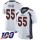 Nike Broncos #55 Bradley Chubb White Men's Stitched NFL 100th Season Vapor Limited Jersey