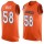 Nike Broncos #58 Von Miller Orange Team Color Men's Stitched NFL Limited Tank Top Jersey