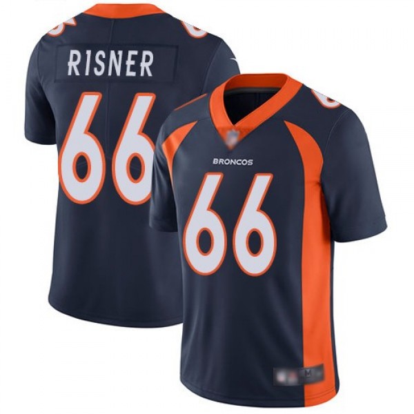 Nike Broncos #66 Dalton Risner Navy Blue Alternate Men's Stitched NFL Vapor Untouchable Limited Jersey