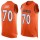 Nike Broncos #70 Ja'Wuan James Orange Team Color Men's Stitched NFL Limited Tank Top Jersey