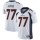 Nike Broncos #77 Sam Jones White Men's Stitched NFL Vapor Untouchable Limited Jersey