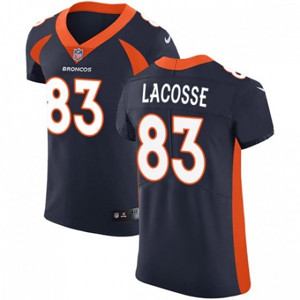 Nike Broncos #83 Matt LaCosse Navy Blue Alternate Men's Stitched NFL Vapor Untouchable Elite Jersey