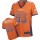 Women's Broncos #83 Wes Welker Orange Team Color Stitched NFL Elite Drift Jersey