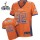 Women's Broncos #92 Sylvester Williams Orange Team Color Super Bowl XLVIII Stitched NFL Elite Drift Jersey