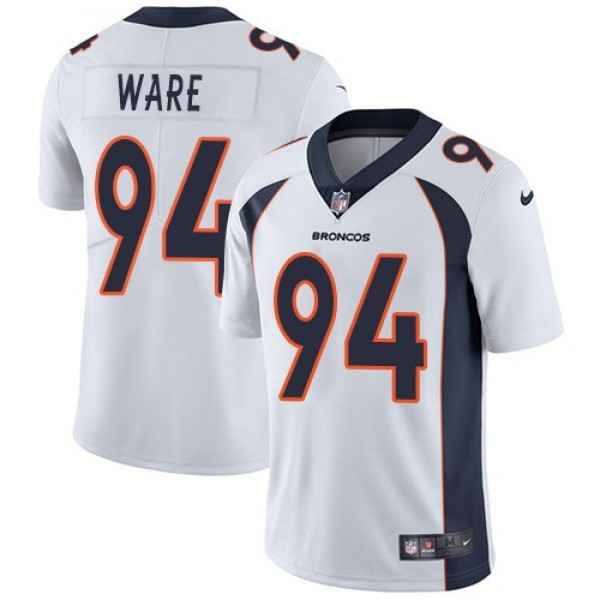 Nike Broncos #94 DeMarcus Ware White Men's Stitched NFL Vapor Untouchable Limited Jersey