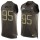 Nike Broncos #95 Derek Wolfe Green Men's Stitched NFL Limited Salute To Service Tank Top Jersey