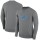 Men's Detroit Lions Nike Charcoal Sideline Team Logo Performance Sweatshirt