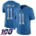 Nike Lions #11 Marvin Jones Jr Blue Throwback Men's Stitched NFL 100th Season Vapor Limited Jersey
