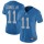 Women's Lions #11 Marvin Jones Jr Blue Throwback Stitched NFL Vapor Untouchable Limited Jersey