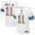 Nike Lions #11 Marvin Jones Jr White Men's Stitched NFL Elite Gold Jersey