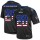 Nike Lions #20 Barry Sanders Black Men's Stitched NFL Elite USA Flag Fashion Jersey
