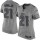 Women's Lions #21 Ameer Abdullah Gray Stitched NFL Limited Gridiron Gray Jersey