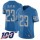 Nike Lions #23 Darius Slay Jr Blue Team Color Men's Stitched NFL 100th Season Vapor Limited Jersey