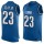 Nike Lions #23 Darius Slay Jr Blue Team Color Men's Stitched NFL Limited Tank Top Jersey