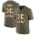 Nike Lions #25 Will Harris Olive/Gold Men's Stitched NFL Limited 2017 Salute To Service Jersey