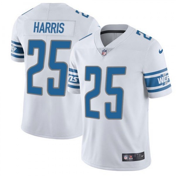 Nike Lions #25 Will Harris White Men's Stitched NFL Vapor Untouchable Limited Jersey