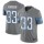 Nike Lions #33 Kerryon Johnson Gray Men's Stitched NFL Limited Rush Jersey