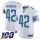 Nike Lions #42 Devon Kennard White Men's Stitched NFL 100th Season Vapor Untouchable Limited Jersey