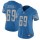 Women's Lions #69 Anthony Zettel Light Blue Team Color Stitched NFL Vapor Untouchable Limited Jersey