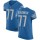 Nike Lions #77 Frank Ragnow Blue Team Color Men's Stitched NFL Vapor Untouchable Elite Jersey