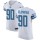 Nike Lions #90 Trey Flowers White Men's Stitched NFL Vapor Untouchable Elite Jersey
