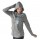 Women's NFL Detroit Lions G-III 4Her by Carl Banks Recovery Full-Zip Hoodie Heathered Gray Jersey