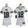 Women's Packers #18 Randall Cobb White Stitched NFL Elite Jersey