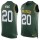 Nike Packers #20 Kevin King Green Team Color Men's Stitched NFL Limited Tank Top Jersey
