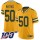 Nike Packers #50 Blake Martinez Gold Men's Stitched NFL Limited Inverted Legend 100th Season Jersey