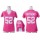 Women's Packers #52 Clay Matthews Pink Draft Him Name Number Top Stitched NFL Elite Jersey